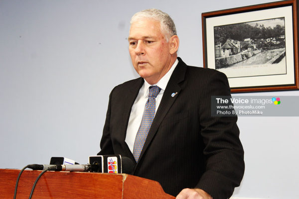 Image of Prime Minister Allen Chastanet [PHOTO: PhotoMike]