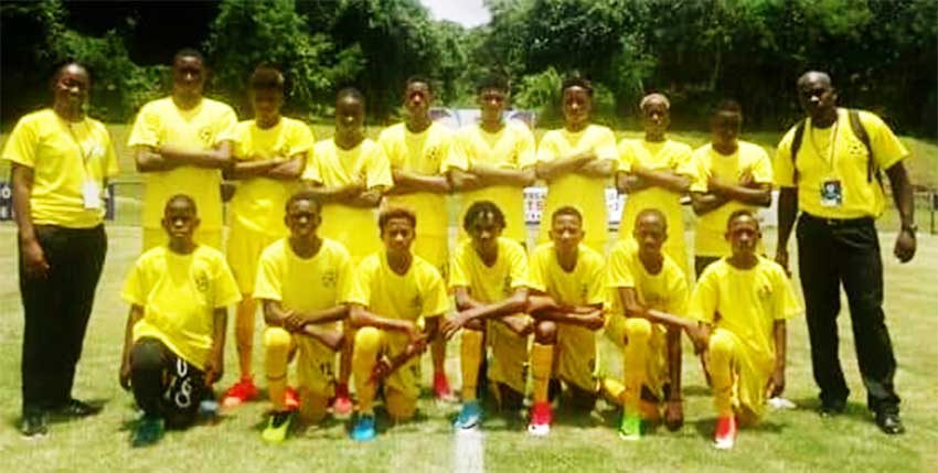Image: Team Saint Lucia CFU Under-14 campions (TSLU)