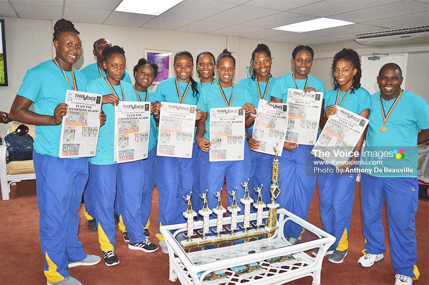 Image: The VOICE says congratulations Team 758, 2018 ECVA senior women’s champions (Photo: Anthony De Beauville)