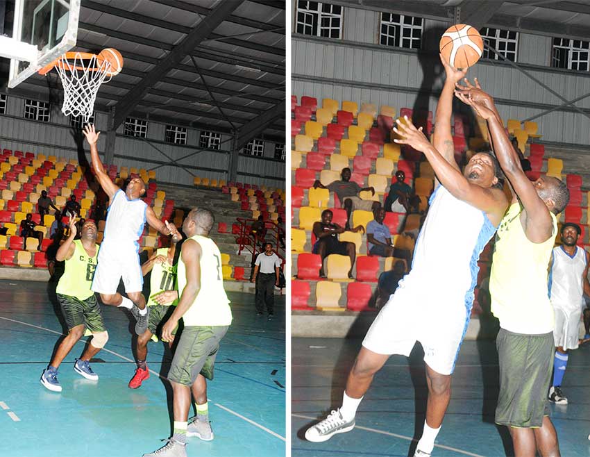 Image of some of the action between CSA and WASCO played on Wednesday evening (Photo: DP)