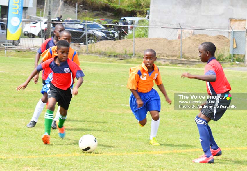 Image: Despite going down 3-0, Flow Lancers FC had some moments of brilliance on the square against VSFC. (PHOTO: Anthony De Beauville)
