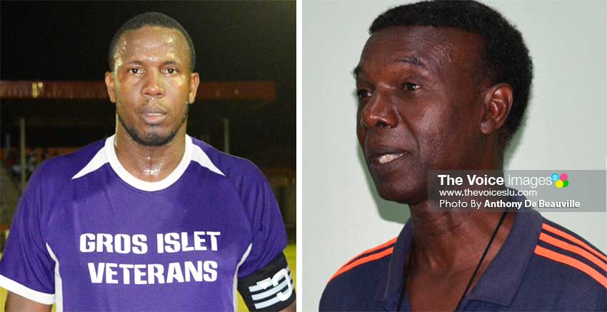 Image: (L-R)National U20 Head Coach, Francis Lastic and SLFA Technical Director - Cess Podd. (PHOTO: Anthony De Beauville)