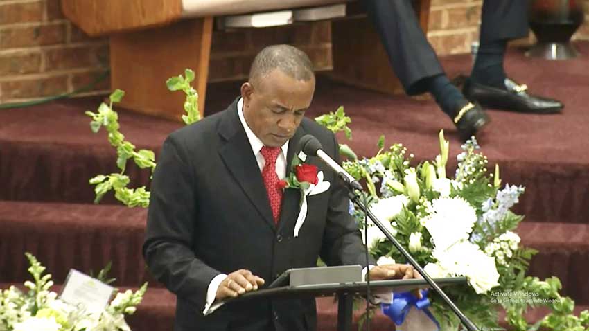 Image of Botham's uncle, well known former Parliamentarian, Ignatius Jean