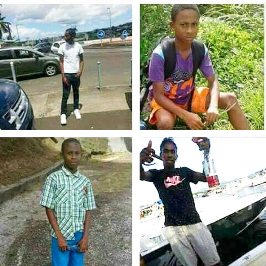 Image of thirteen-year-old Rohan Louison and Callis Benjamin, victims of deadly shooting