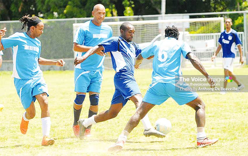 Image of some of the action on the opening day at the Sab. (PHOTO: DP)