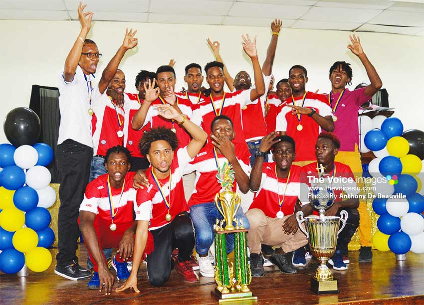 Image: El Ninos DFL/ SLFA Promotional Champions 2018. (PHOTO: Anthony De Beauville)