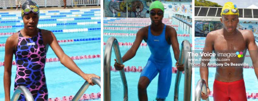 Image: (L-R) Naima Hazell, Naekeisha Louis, and Jamaar Archibald. (Photo: Anthony DE Beauville)