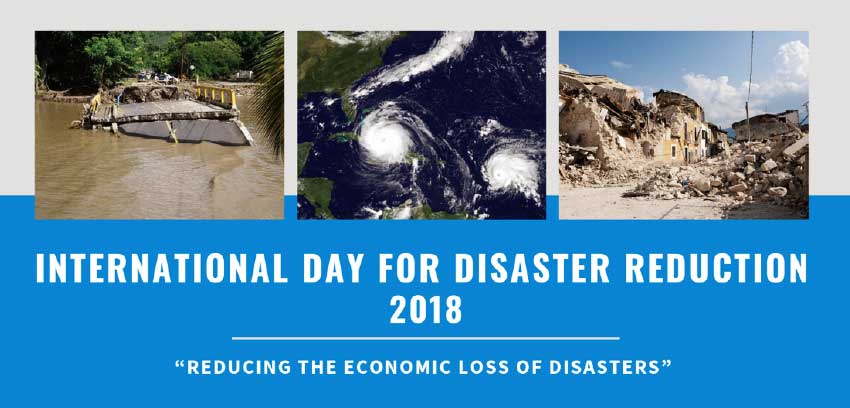 Image: OECS observes International Day for Disaster Reduction 2018