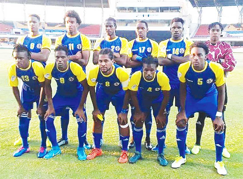 Image: Team Saint Lucia now turn their attention to play Haiti in Fort de France. (PHOTO: CONCACAF)