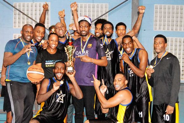 Image: CBL 2018 champions, Financial Services (Photo: Anthony De Beauville)