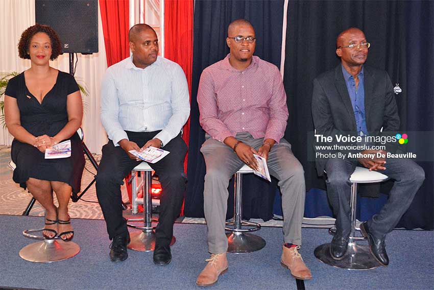 Image of Nicole Gajadhar, Ed Mathurin, Mc Claude Emmanuel & Donavan Williams