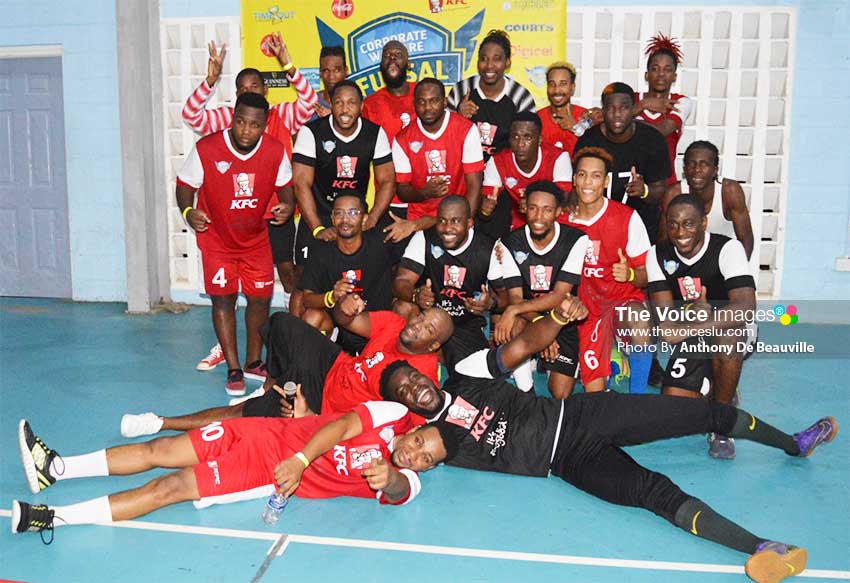 Image: Some of Saint Lucia leading artistes and radio personalities will be on centre court this evening in a revenge match at the BIPF. (PHOTO: Anthony De Beauville)