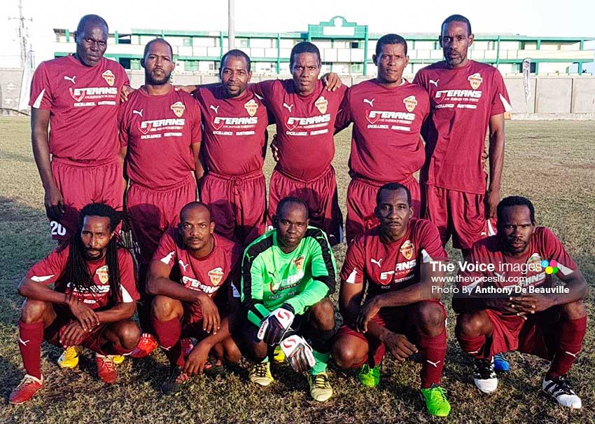 Image of Soufriere Gold Cup Champions, set to play Era Masters (Photo: Anthony De Beauville)
