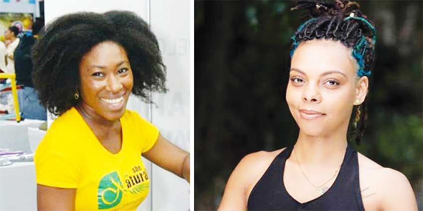 Image: There is only one day left for voting to propel Saint Lucia’s nominees for the Caribbean Wellness Ambassador into the final round of the contest. IN PHOTO: Abigail Sandy and Kestin Greco