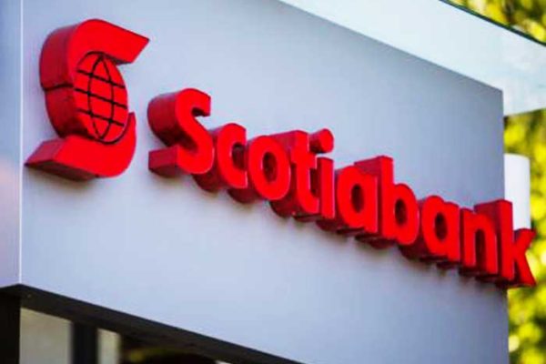 Image of a Scotiabank sign