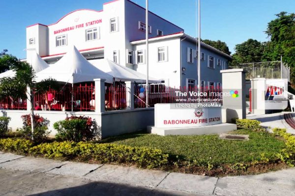 Image of the newly-commissioned Babonneau Fire Station. (PHOTO: PhotoMike)