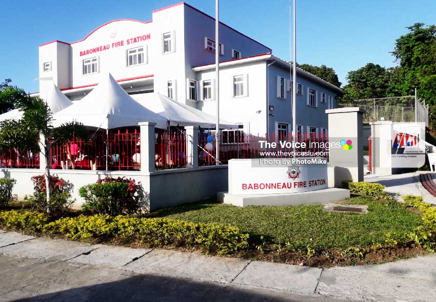 Image of the newly-commissioned Babonneau Fire Station. (PHOTO: PhotoMike)