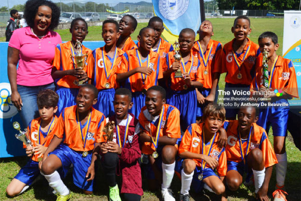 Image: Under 13 champions, Valley Soccer Club. (PHOTO: Anthony De Beauville)