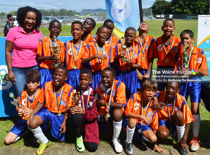 Image: Under 13 champions, Valley Soccer Club. (PHOTO: Anthony De Beauville)