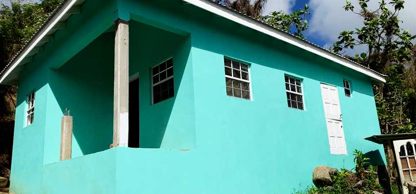 Image of outside home after Digicel full home makeover