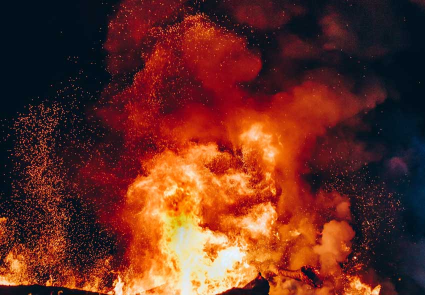 Image of Fire — Photo by Christopher Burns