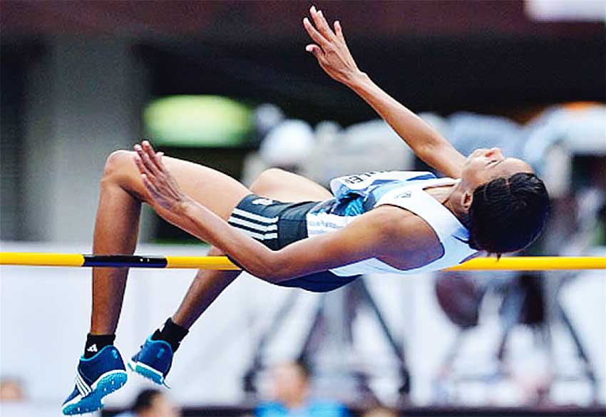 Image of reigning Commonwealth Games champion, Levern Spencer. (IAAF)