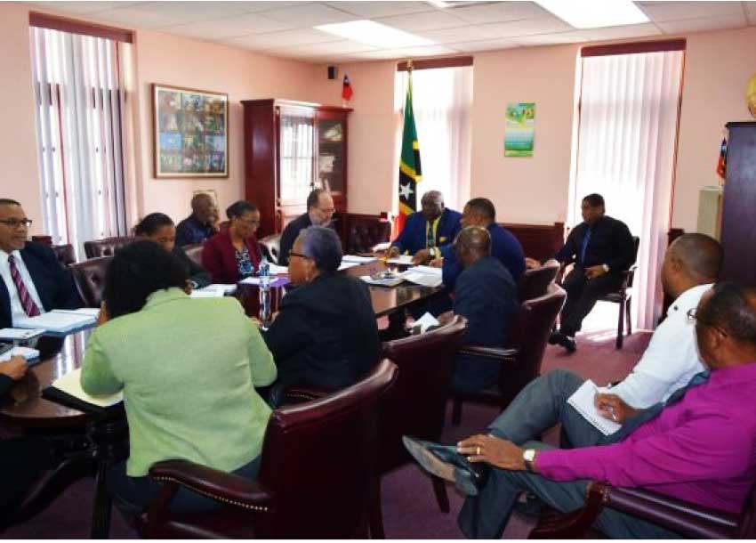 Image: CARICOM heads of State, associate members and their delegations meet this week in Basseterre.