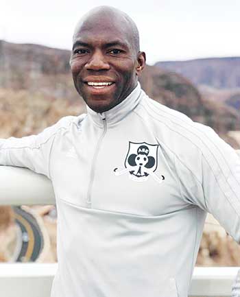 Image of Coach Henry Aiyenero who holds a U.S. Soccer Federation “A” coaching license will be lending his experience to the Clinic.