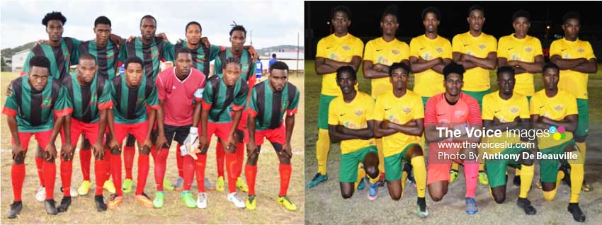 Image: VSADC (Central Castries) will take on Up Town (Vieux Fort) in North versus South clash at the Marchand Ground (Photo: Anthony De Beauville)