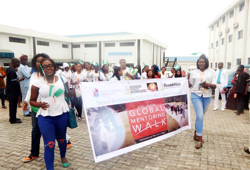 Image: Walk for awareness, walk for health – A historic 182 Global Mentoring Walks are scheduled to take place in 68 countries around the world in commemoration of International Women’s Day