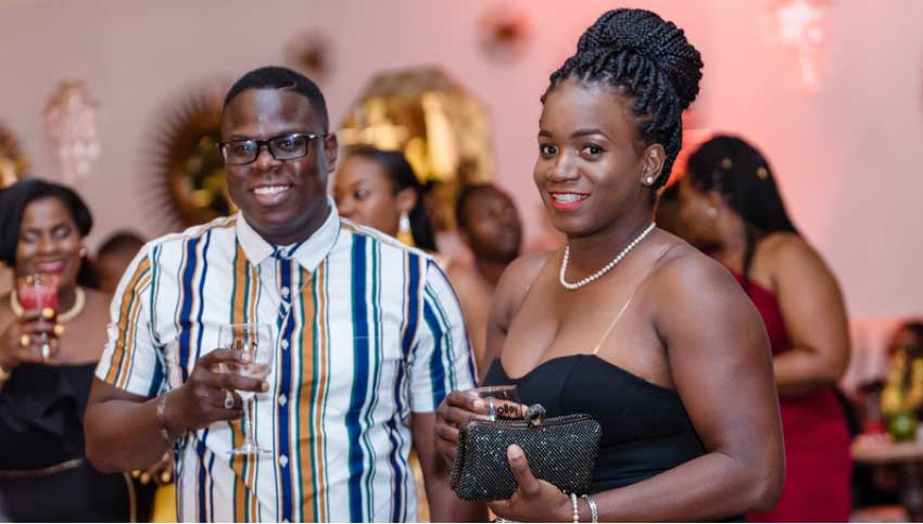 Image: Guests dressed to impress. (PHOTO: Belle Portwe)