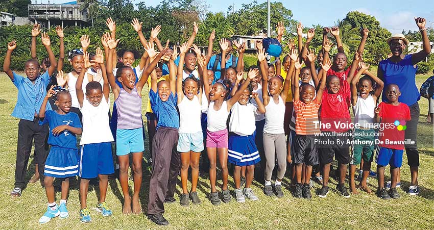 Image: Dennery Infant/ Primary celebrate. (PHOTO: Anthony De Beauville)