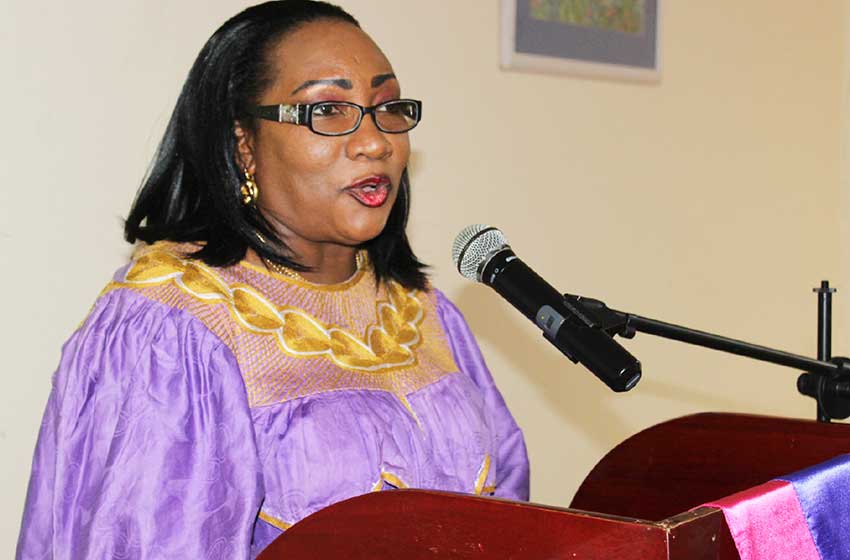Image of Flavia Cherry, Executive Vice President of the Saint Lucia Small Business Association.