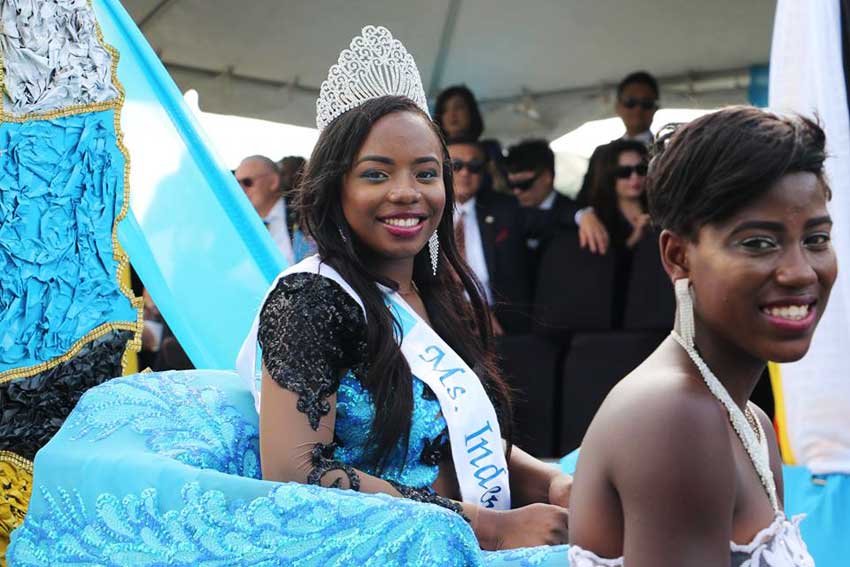 Image of Queens of the parade. 