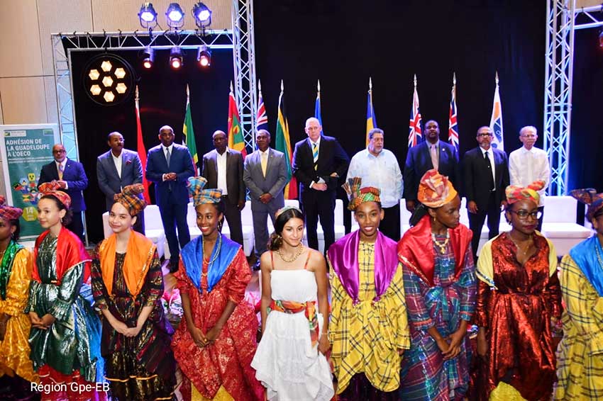 Image: Opening Ceremony of the Special Meeting of the OECS Authority and ceremony of the accession of Guadeloupe to the OECS.