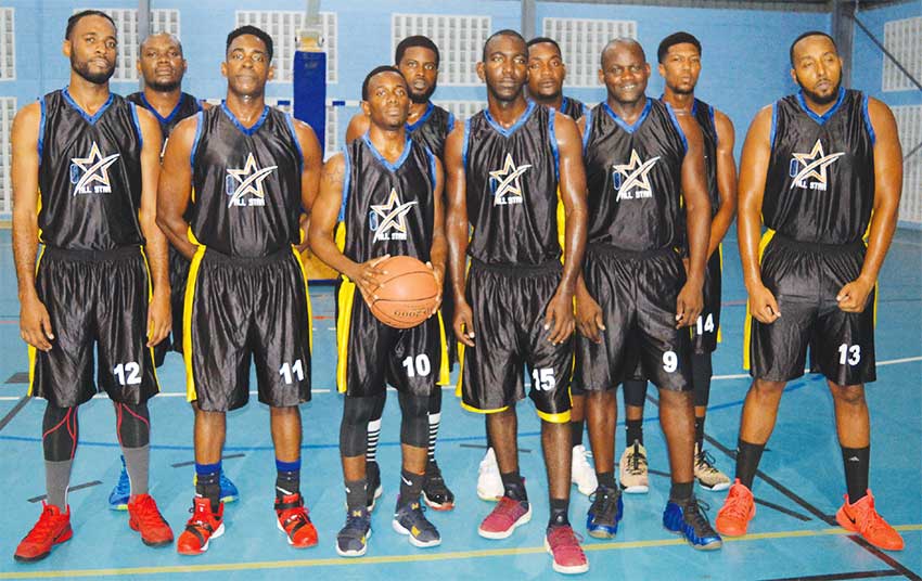 Pictured: Financial Services Team at Inter-commercial basketball competition.