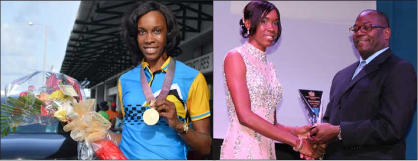 Commonwealth Games, Gold Coast, Australia high jump Queen Levern Spencer