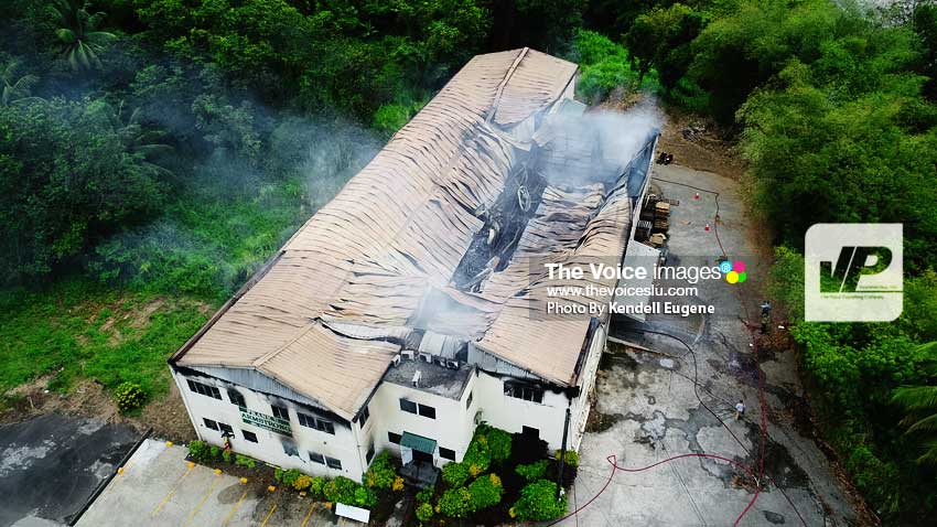 Aerial View of FB Armstrong Building