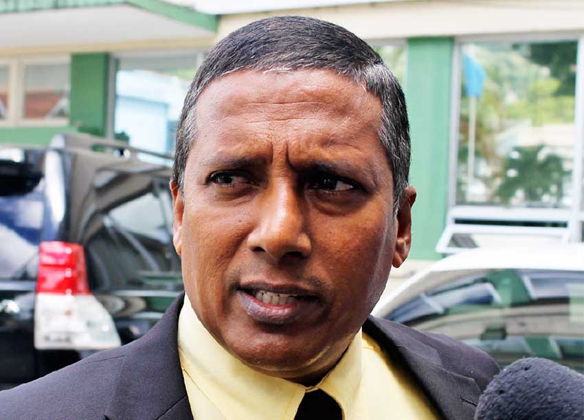 Image of Minister for Economic Development, Housing, Urban Renewal, Transport and Civil Aviation, Guy Joseph.