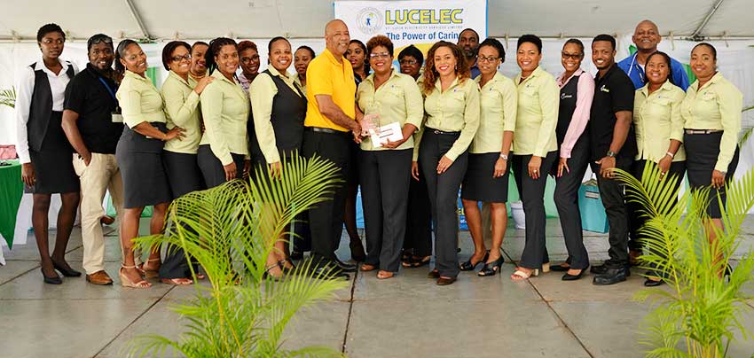 Image of LUCELEC's 2018 Large Department of the Year