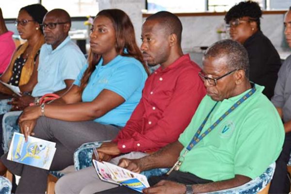 Image: A section of the audience at the official VISI launch at Sandals Halcyon. (Photo: Anthony De Beauville)