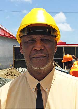 Image of Castries Mayor Peterson Francis.