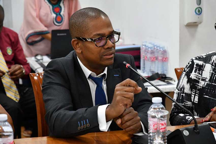 Image: Commissioner Dr. Ruddy Blonbou, Guadeloupeās representative at the OECS.