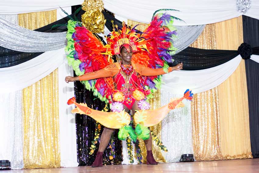 Image: Ms Soufriere Carnival Queen 2019- Ms Ianna Hippolyte sponsored by B&B Money Savers Inc