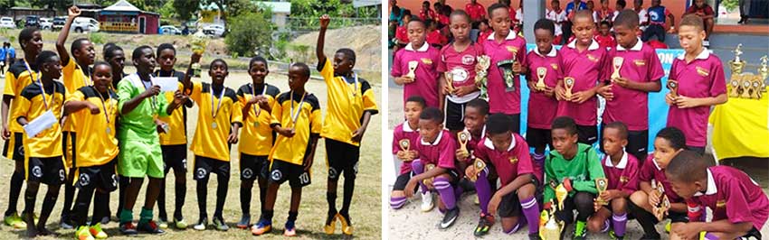 Image: (L-R) Northern United All Stars and Black Panthers FC will face each other in the grand finals. (PHOTO: Anthony De Beauville/EB)