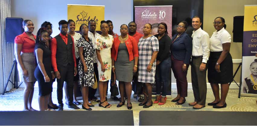 Image: Sandals Foundation has invested in the lives of 56 Dennery community members by providing skills training in several disciplines through the National Enrichment Learning Unit (NELU). 