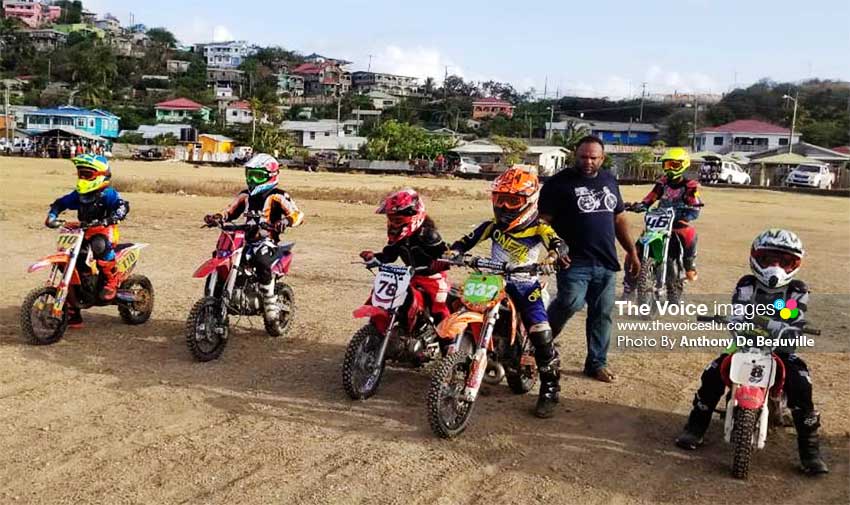 Image: (L-R) Some of the Pee Wee’s that will be in the thick of things, Christian Eudoxie, Rollier Babinayrton, Rajani Maraj-Malaykhan, Alpha Burt and Olson Francois Jr. (PHOTO: Anthony De Beauville)