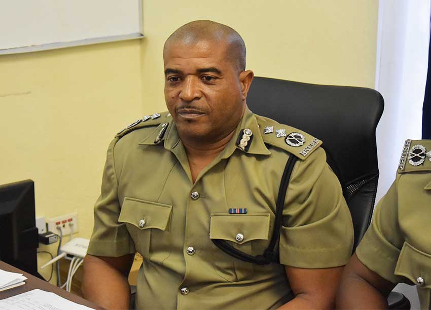 Image of Milton Desir, Commissioner of Police.