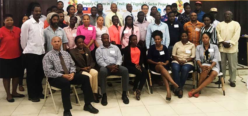 Image: Agricultural extension officers from around the island participated in the initiative which concentrated on the improvement of communication, work ethic, and interpersonal skills on the job. 