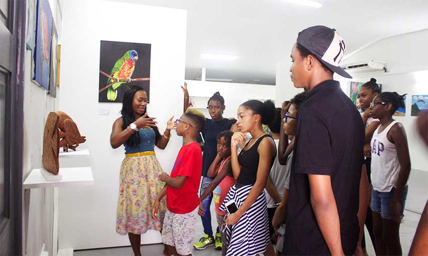 Image: The Art Programme includes field trips to various locations, including art galleries and studios.